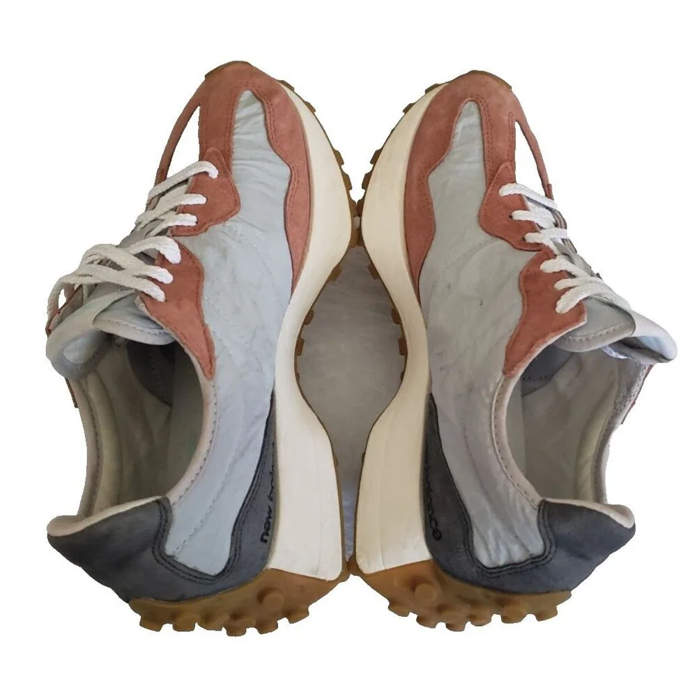 New Balance MS327JC1 Rust Brown Running Shoes Men's Size 9